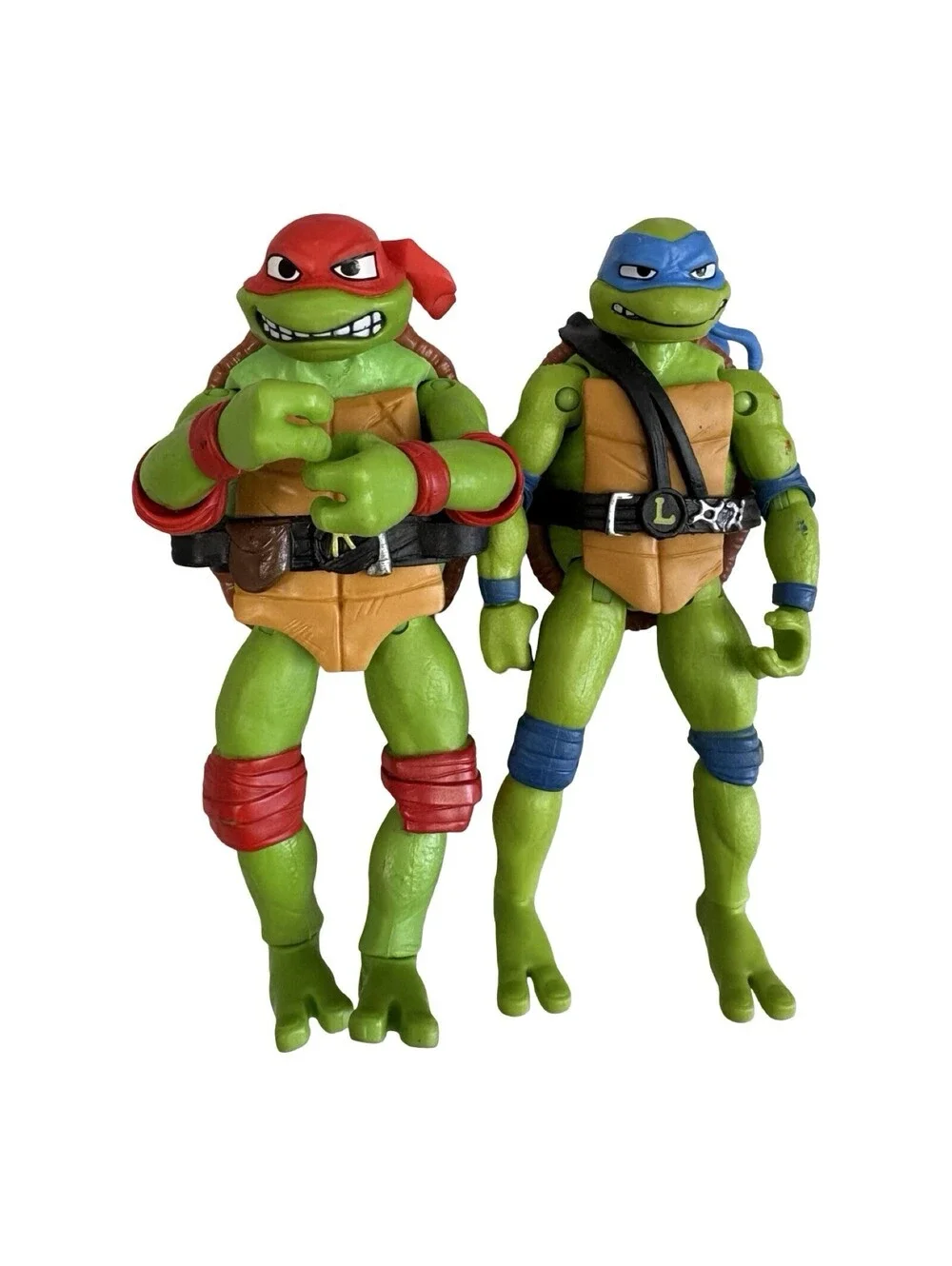 Teenage Mutant Ninja Turtles Leonardo & Raphael Action Figures